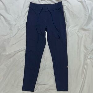 ALO Yoga 7/8 High-Waist Checkpoint Legging in Dark Navy